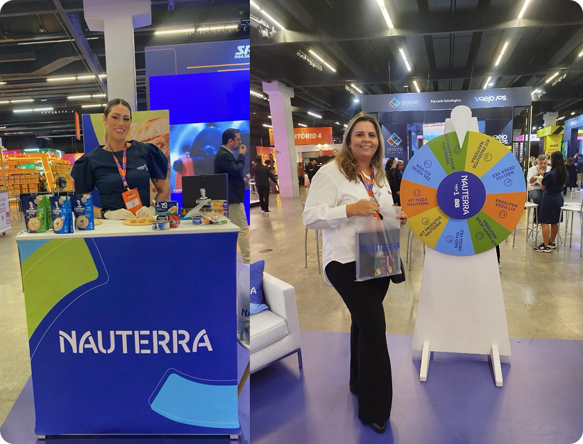 Ativação e degustação da Nauterra