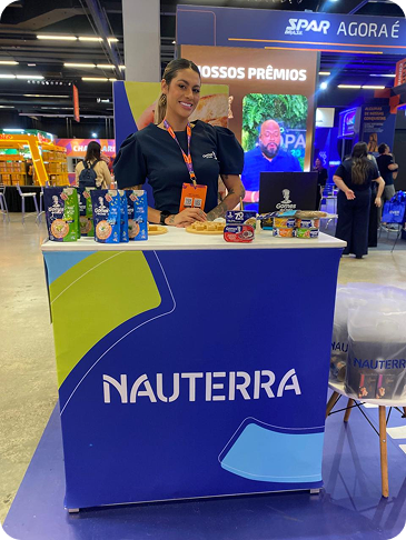Nauterra brand activation at the point of sale